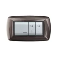 PLACCA LIFE LIVING PLAST ALLUMINIO NOTTE 4P