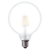 LED GLOBO  7W E27 G125  800 LM 2700K CALDA TRASP (10
