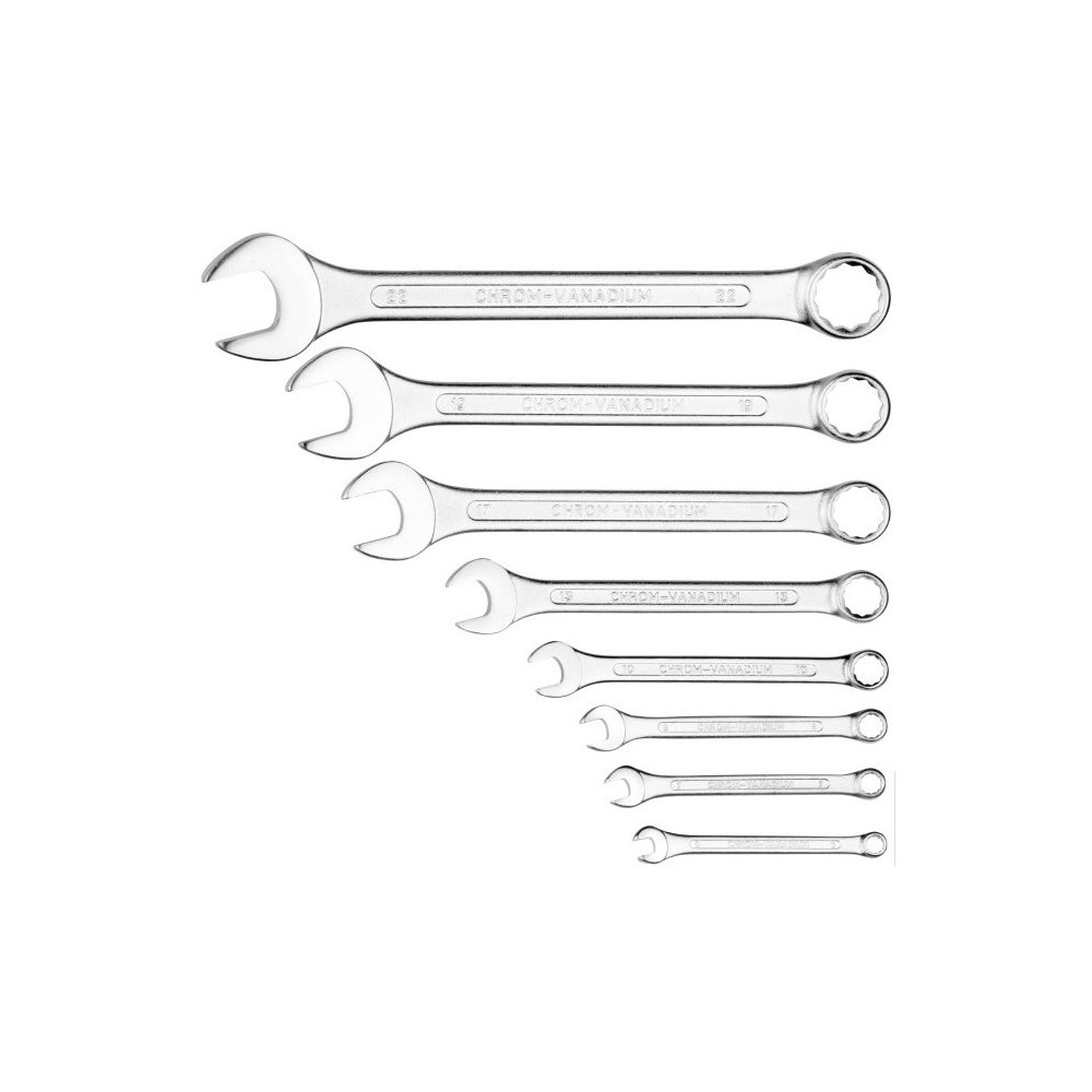 COMBINATION WRENCH SET 6/22mm (Includes 8 Pieces)