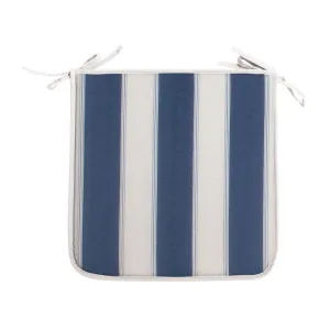 CUSCINO PANAREA CM.39X39X2  RIGATO BLU (4