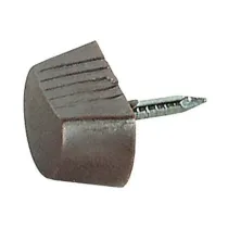 REGGIPIANO C/CHIODO FISSO PLASTICA BIANCO** (1000