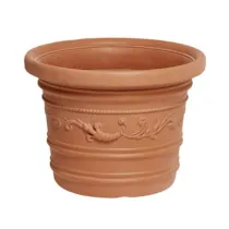 VASO IN PLASTICA FESTONATO D 80XH60 CM PRESTIGE
