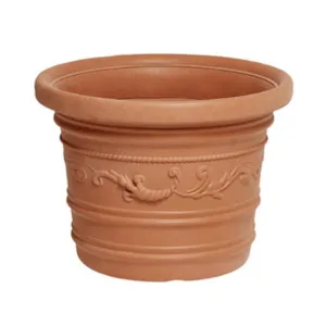 VASO IN PLASTICA FESTONATO D 80XH60 CM PRESTIGE