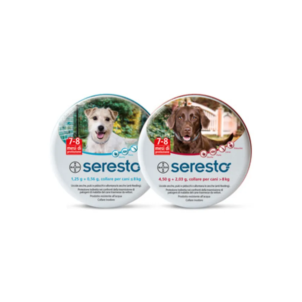 BAYER COLLARE CANE SERESTO PIU DI 8 KG