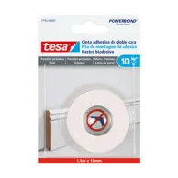 NASTRO BIADESIVO TESA POWERBOND INTONACO 19MMX1
