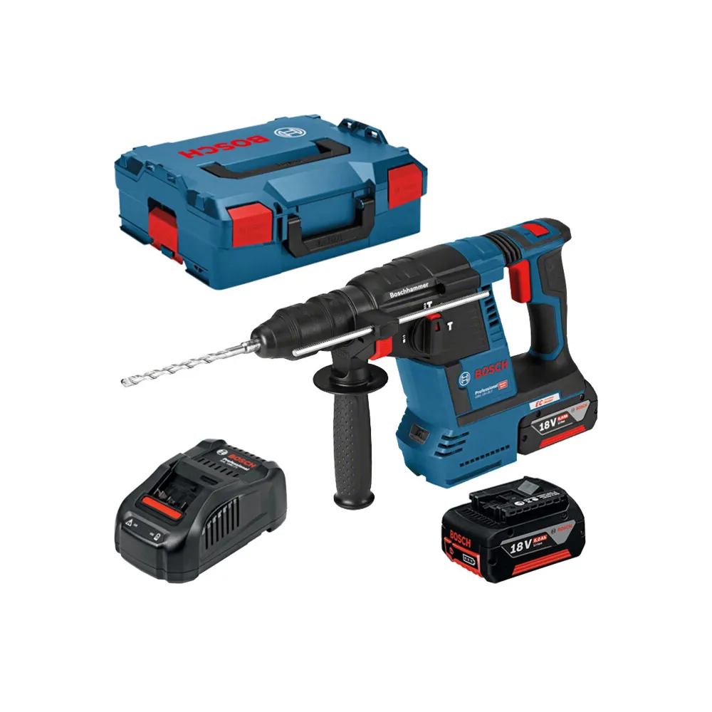 BOSCH-B 18V MARTELLO PERF. GBH18V-26F 2 BATT. 6Ah