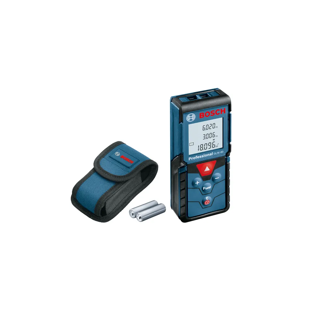 BOSCH-B MISURATORE DI DISTANZE LASER GLM40 BOSCH-B MISURATORE DI DISTANZE LASER GLM40