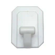 BL GANCIO ADESIVO GIGANTE PLAST BIANCO 2 PZ (5