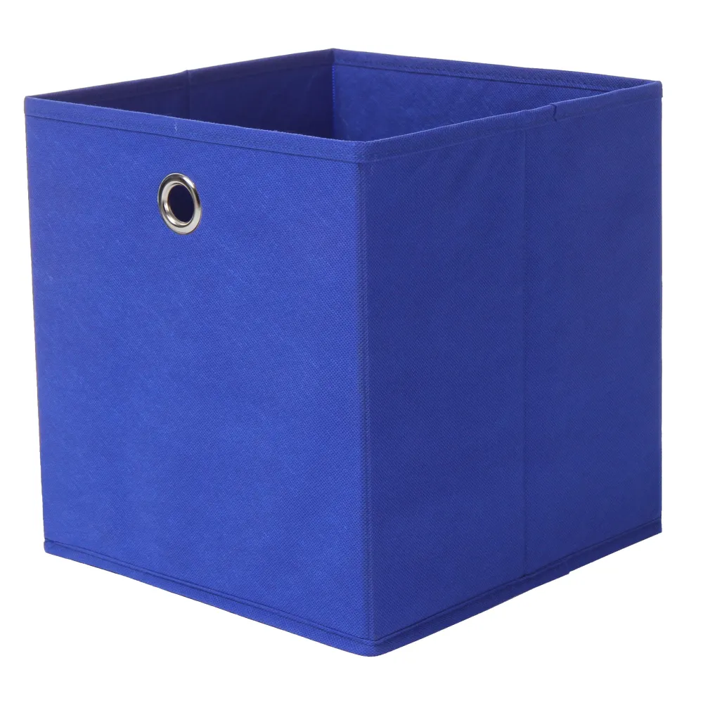 PORTAOGGETTI CUBO 27X27XH28 CM BLU PORTAOGGETTI CUBO 27X27XH28 CM BLU