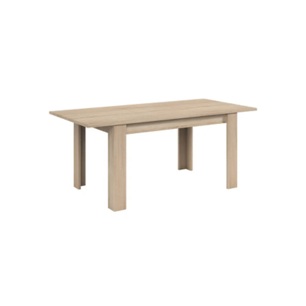 KIT TAVOLO KENDRA 140/190X90XH78CM ROVERE CANADIAN