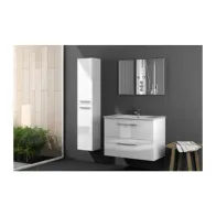 KIT MOBILE BAGNO ARUBA 2 CASSETTI 80 SOSP. BIANCO