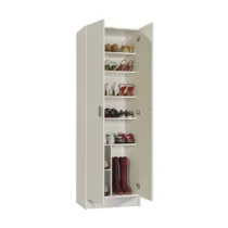 KIT ARMADIO 2 ANTE 7 RIPIANI MULTIUSO 59X37XH180 CM