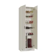 KIT ARMADIO 2 ANTE 7 RIPIANI MULTIUSO 59X37XH180 CM