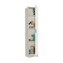 KIT ARMADIO 1 ANTA 4 RIPIANI MULTIUSO 37X37XH180 CM