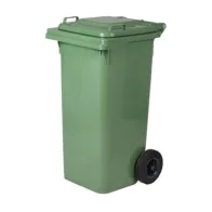 PATTUMIERA 240 L C/RUOTE VERDE MP