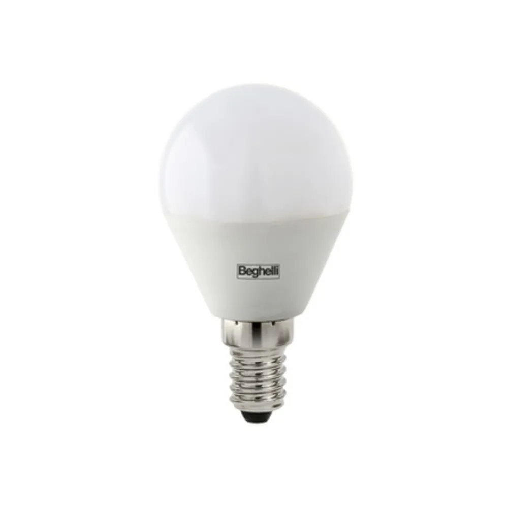 BEGHELLI LED SFERA E14  5W 56819 FREDDA 6500K* PLAST (10