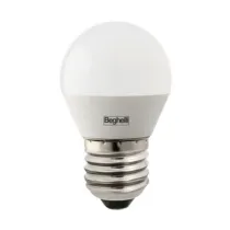BEGHELLI LED SFERA E27  5W 56821 FREDDA 6500K* PLAST (10