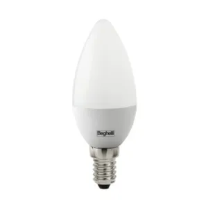 BEGHELLI LED OLIVA E14  5W 56820 FREDDA 6500K* PLAST (10