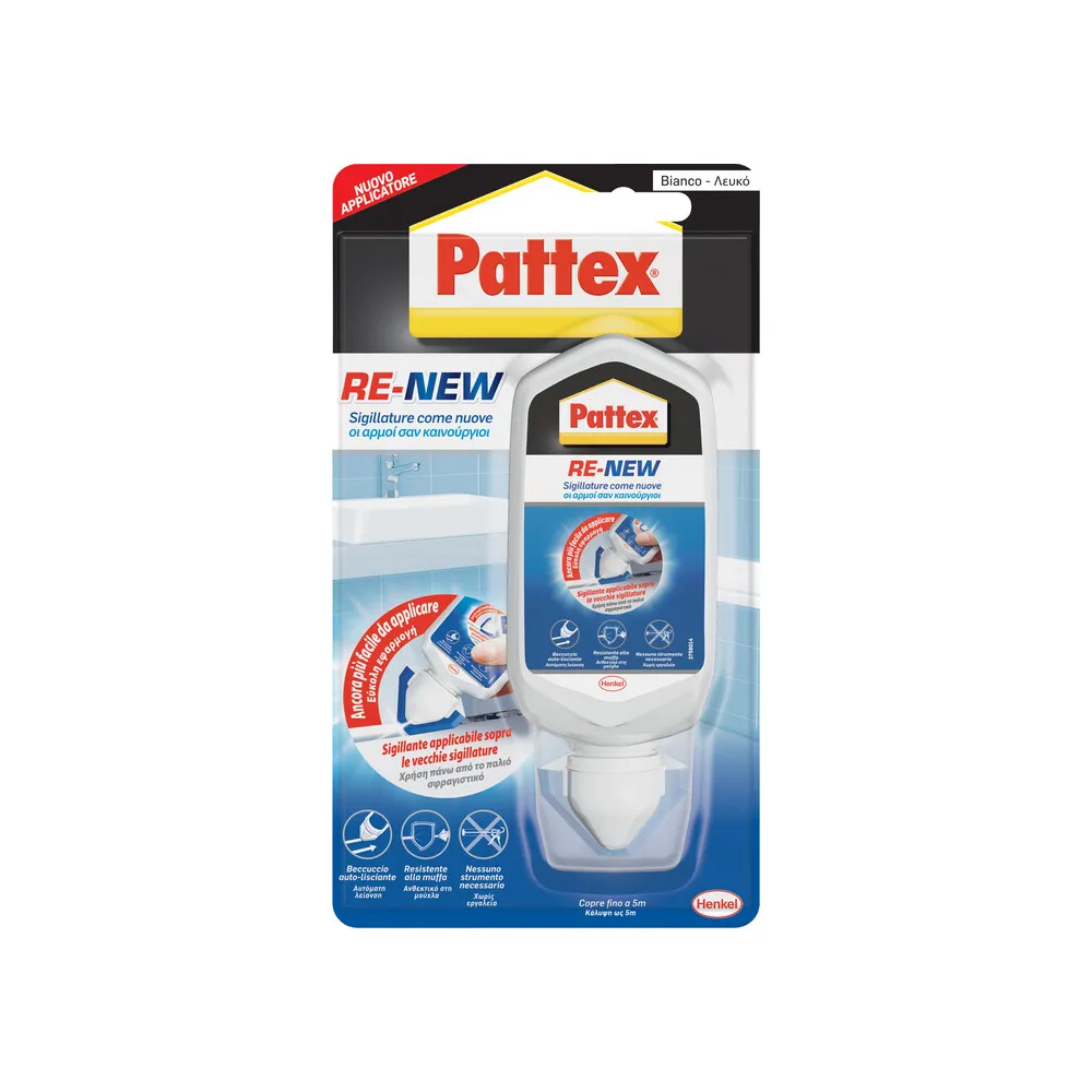 PATTEX BAGNO RE-NEW BIANCO 80 ML (12 PATTEX BAGNO RE-NEW BIANCO 80 ML (12