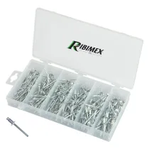 ASSORTIMENTO RIVETTI IN ALLUMINIO totale 320 pz