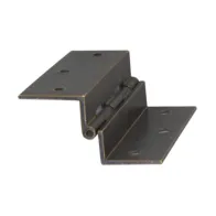 CERNIERA FRESATA C/COLLO OTTONE BRON 60X50 MM* (24