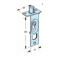 OMGE  316 CATENACCIO ANT SCORR RULLO BUSS 10 MM (50