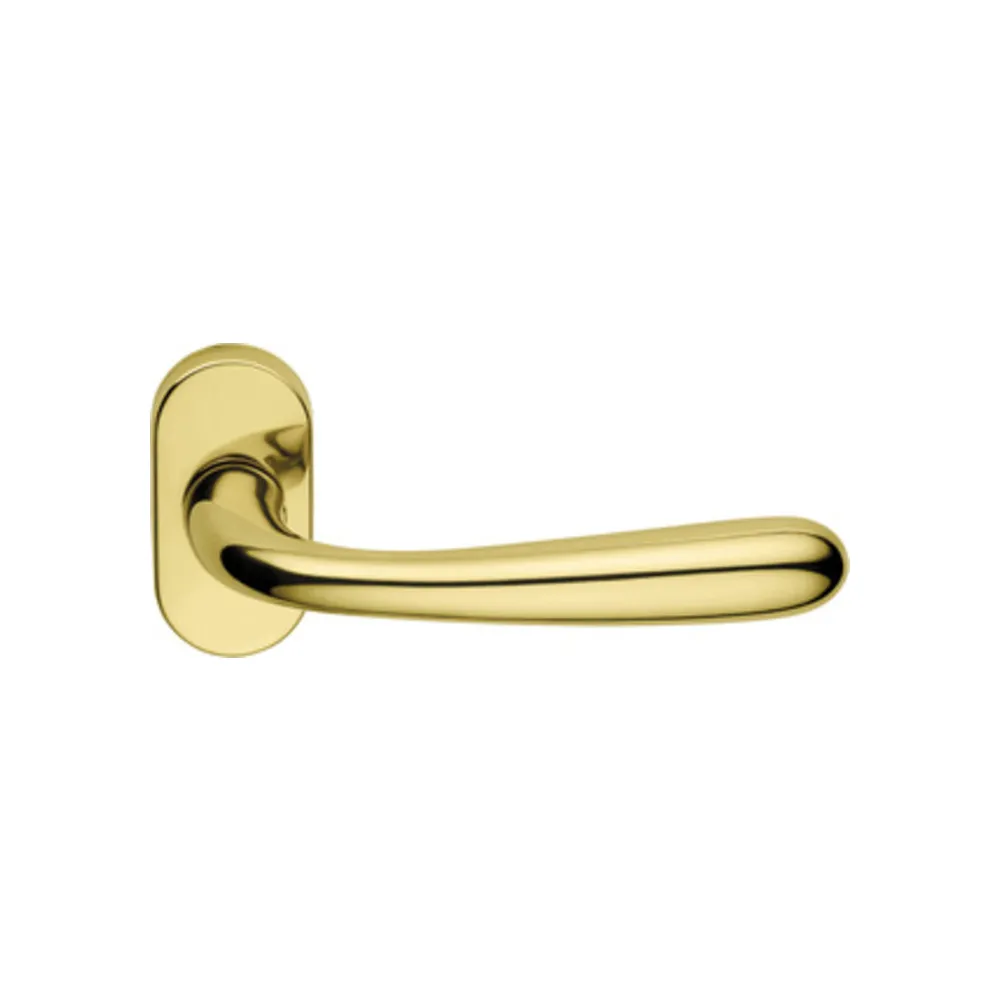 MEZZA MANIGLIA GOCCIA ART.1126 ROSET OV ORO L DX (4 MEZZA MANIGLIA GOCCIA ART.1126 ROSET OV ORO L DX (4