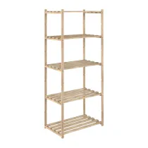 SCAFFALE IN PINO BASICO 5 RIPIANI 65X40XH171 CM