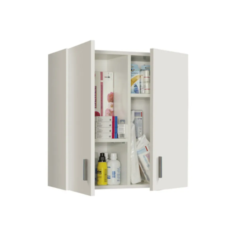 KIT PENSILE 2 ANTE MULTIUSO 59X27XH60 CM BIANCO KIT PENSILE 2 ANTE MULTIUSO 59X27XH60 CM BIANCO