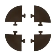 CONFEZIONE 4 ANGOLI P/PAVIMENTO E40 LM EFF LEGNO