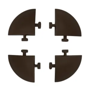 CONFEZIONE 4 ANGOLI P/PAVIMENTO E40 LM EFF LEGNO
