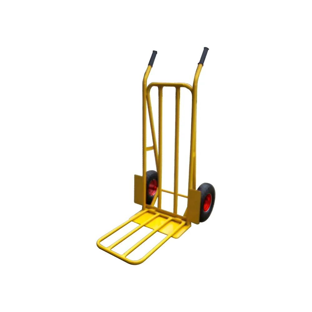 CARRELLO PORTACASSE 2 RUOTE C/RIBALTA 200 KG