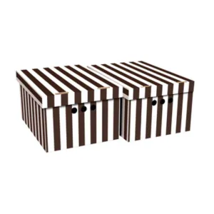 SCATOLA CARTONE CM 33X25X18H SET 2PZ COL.023 (12