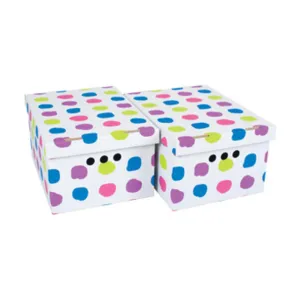 SCATOLA CARTONE CM 33X25X18H SET 2PZ COL.003 (12