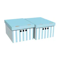 SCATOLA CARTONE CM 33X25X18H SET 2PZ COL.033 (12