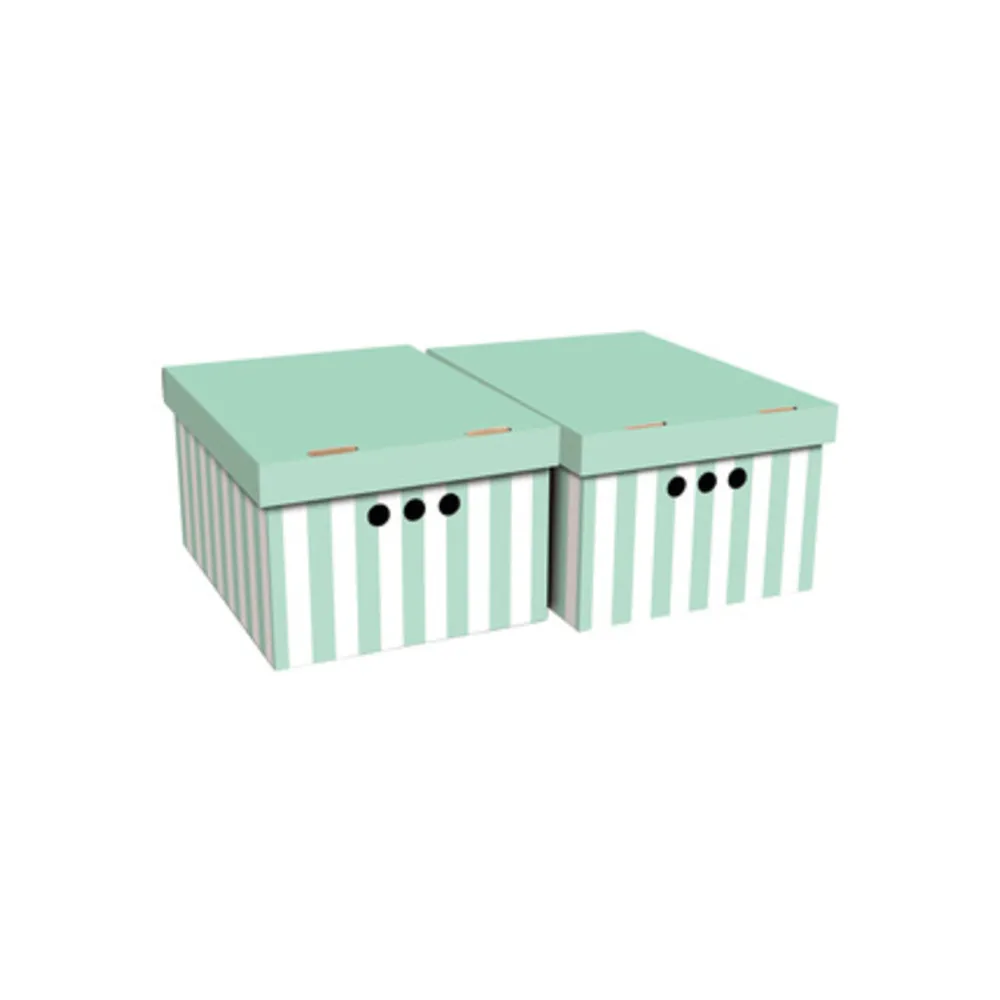 SCATOLA CARTONE CM 33X25X18H SET 2PZ COL.034 (12 SCATOLA CARTONE CM 33X25X18H SET 2PZ COL.034 (12