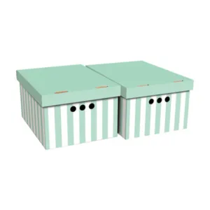 SCATOLA CARTONE CM 33X25X18H SET 2PZ COL.034 (12