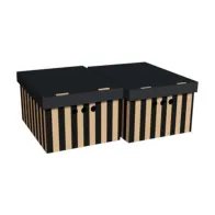SCATOLA CARTONE CM 33X25X18H SET 2PZ COL.036 (12