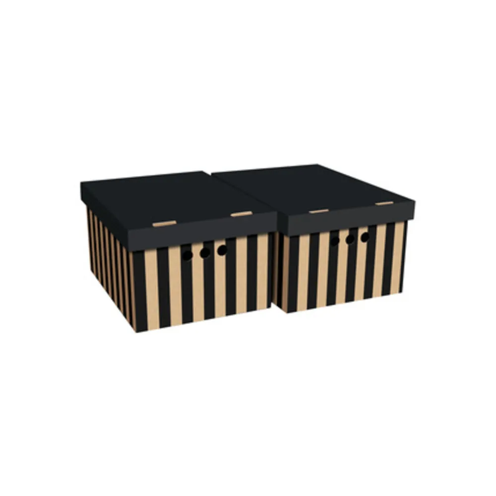 SCATOLA CARTONE CM 33X25X18H SET 2PZ COL.036 (12 SCATOLA CARTONE CM 33X25X18H SET 2PZ COL.036 (12