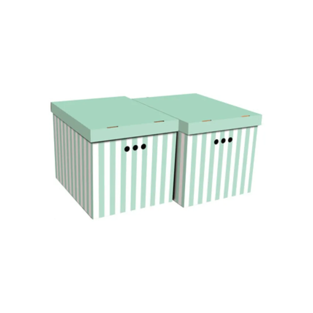 SCATOLA CARTONE CM 42X32X32H SET 2PZ COL.034 (12