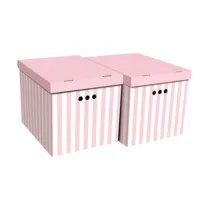 SCATOLA CARTONE CM 42X32X32H SET 2PZ COL.035 (12