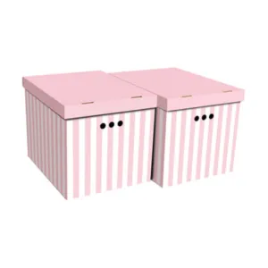 SCATOLA CARTONE CM 42X32X32H SET 2PZ COL.035 (12