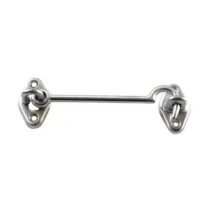 GANCIO FERMAFINESTRA OTTONE CROMO SAT  60 MM (25