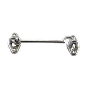 GANCIO FERMAFINESTRA OTTONE CROMO SAT  60 MM (25