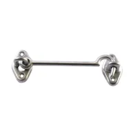 GANCIO FERMAFINESTRA OTTONE CROMO SAT  80 MM (25