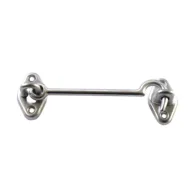 GANCIO FERMAFINESTRA OTTONE CROMO SAT 100 MM (25