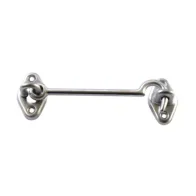 GANCIO FERMAFINESTRA OTTONE CROMO SAT 120 MM (25