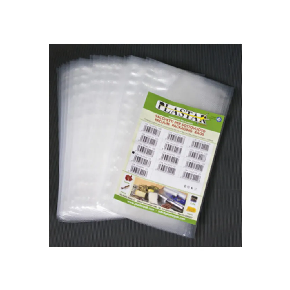 BUSTA GOFFRATA 15X40 CM P/SOTTOVUOTO 25 PZ BUSTA GOFFRATA 15X40 CM P/SOTTOVUOTO 25 PZ