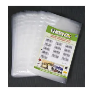 BUSTA GOFFRATA 15X40 CM P/SOTTOVUOTO  25 PZ