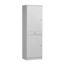 MOBILE 2 ANTE +1 CASSETTO 46X34X147 BIANCO LACC. 282TL